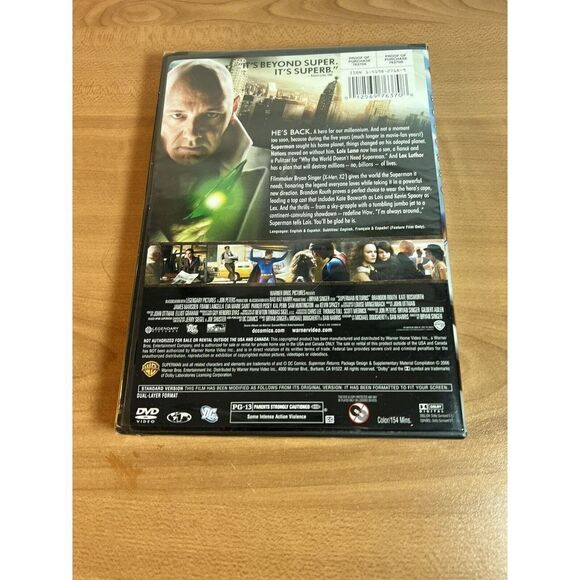Superman Returns (DVD, 2006, Full Frame Edition) New Sealed - Picture 3 of 6